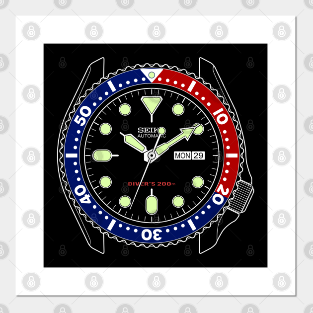 SEIKO SKX 009 - Seiko - Posters and Art Prints | TeePublic