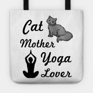 Cat Mother Yoga Lover Tote