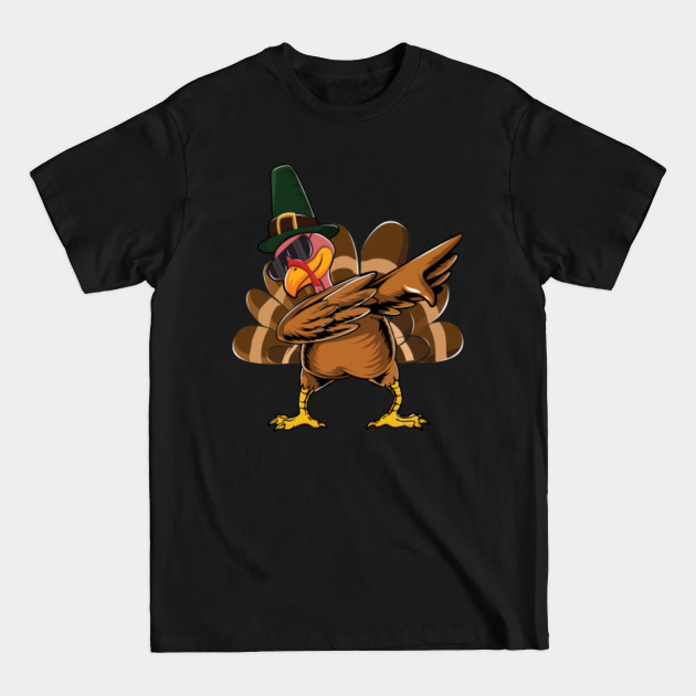 Discover Dab Dabbing Turkey Fall Autumn Thanksgiving - Thanksgiving - T-Shirt