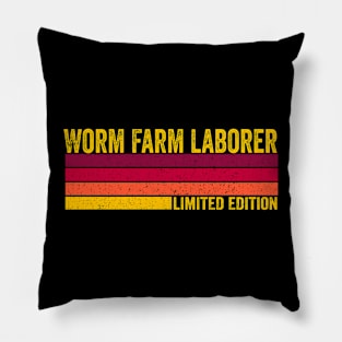 Worm Farm Laborer Pillow
