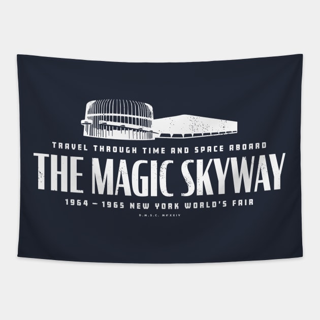 1964 1965 New York World's Fair Magic Skyway Tapestry by DMSC