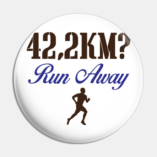 Running Marathon Pin by CRE4TIX