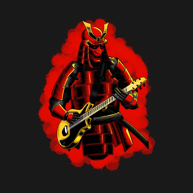 Samurai Guitarist by NauvalSkt