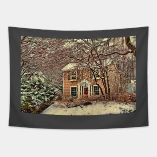 Winter Scene Tapestry