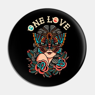 ONE LOVE Pin