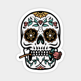 Mexican Skull Magnet