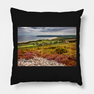 Oxwich Bay from Cefn Bryn, Gower Pillow