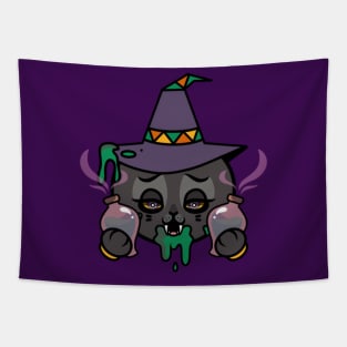 Lets All Get WITCH Faced Tapestry