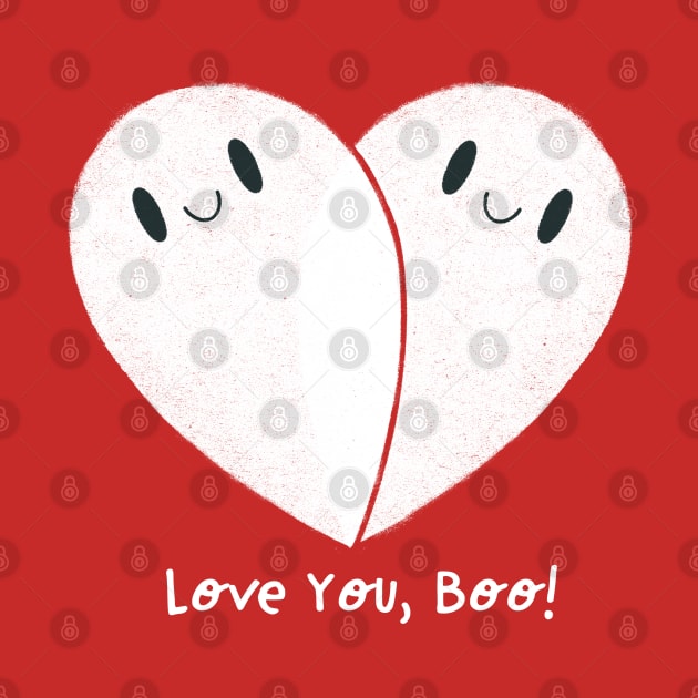 Love you Boo Ghosts by KristaElvey