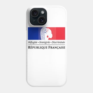 Réfugiée, Immigrée, Discriminée Phone Case