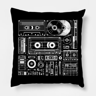 vhs tape Pillow