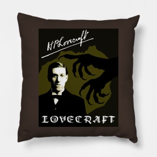 H P Lovecraft's Dark Claws #6 Pillow