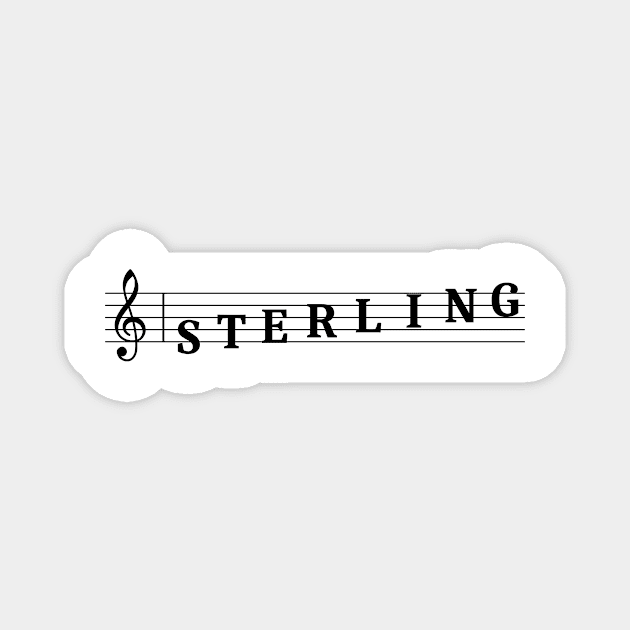 Name Sterling Magnet by gulden