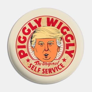 vintage red piggly wiggly donald trump Pin