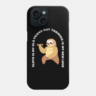 Fitness sloth Phone Case