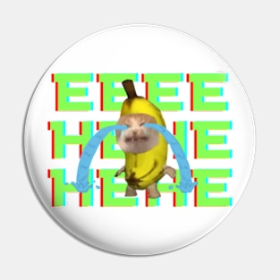 Crying Banana Cat Meme Pin