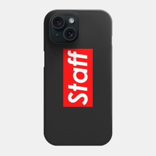 Staff (Red) Phone Case