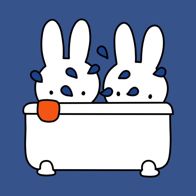 Miffy in the Bath by FoxtrotDesigns