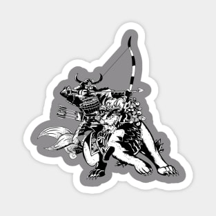 The Samurai Rider Magnet