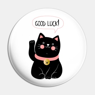 Neko is the Japanese word for cat Pin