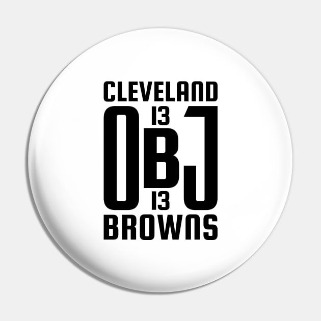OBJ Cleveland Browns 2 Pin by HooPet
