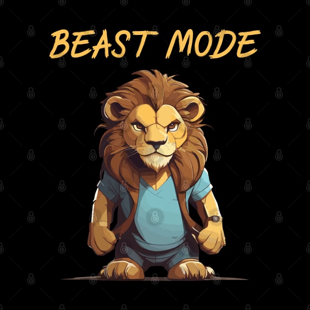 Beast mode for gym by Patterns-Hub