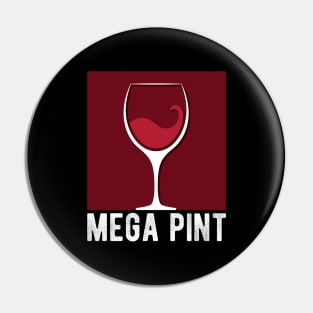 Mega Pint Wine Glass Pin