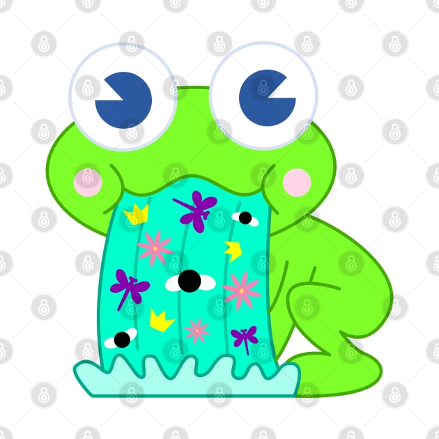 Upset Frog by CoreyUnlimited