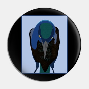 The Judgemental Crow Pin