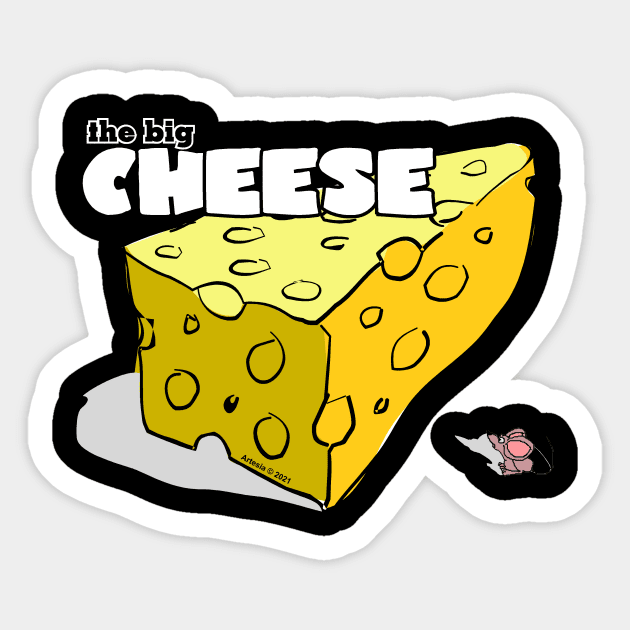 Big Cheese | Vinyl Sticker Big Cheese | Vinyl Sticker
