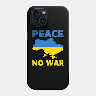 Ukraine Peace No War Phone Case