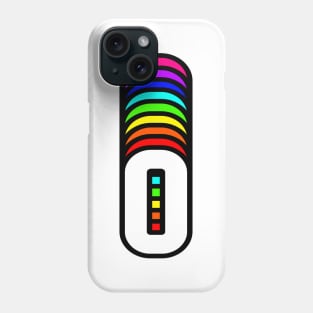 Rainbow Letter, O Phone Case