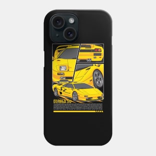 Diablo SV Yellow Phone Case