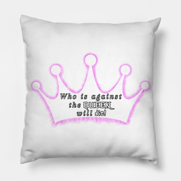 Queen - Larissa Pillow by Ofthemoral