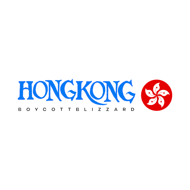 Hong Kong, Boycott Blizzard by Nyaxxy