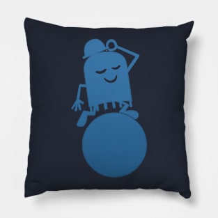 Jelly Roller - Blue Pillow