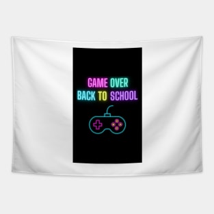 Game Over Back To School Tapestry