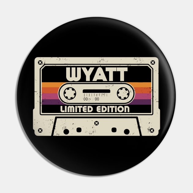 Wyatt Name Limited Edition Pin by Saulene