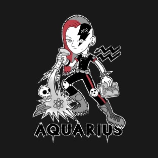 Creepy Cute Zodiac - Aquarius 2.0 T-Shirt