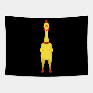 Rubber Chicken Toy Tapestry