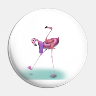 Flamingo Pin