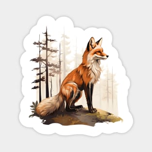 Forest Foxes Magnet