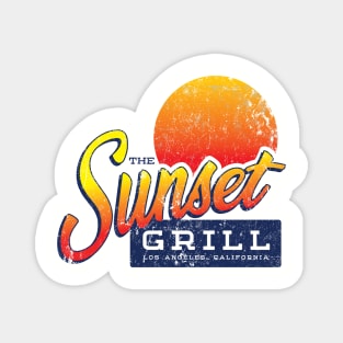 Sunset Grill Magnet