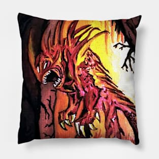 The Cave Monster Pillow