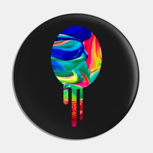 Beautiful Rainbow Colours Pin