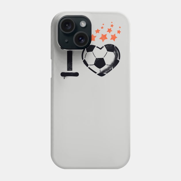 I love football Phone Case by MrMaster