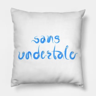 sans undertale Pillow