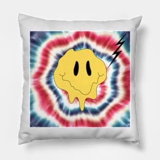 80s Trippy Design Pillow