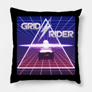 Grid Rider Pillow