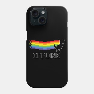 Dinosaur offline. Phone Case